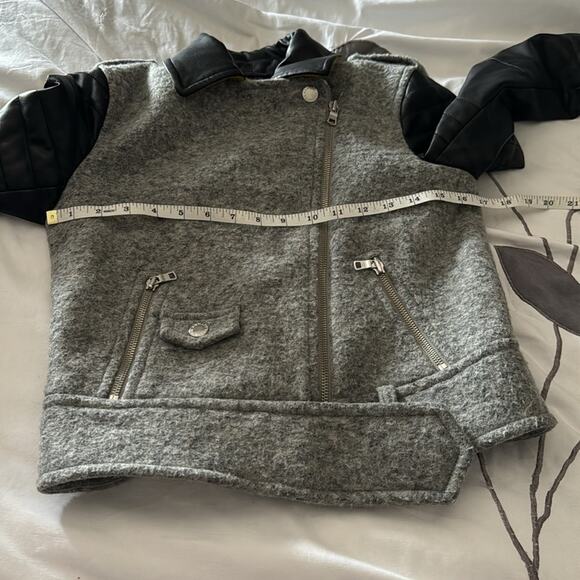 Armani Exchange | Multicolor Wool/Leather Jacket Size XS - Picture 14 of 16